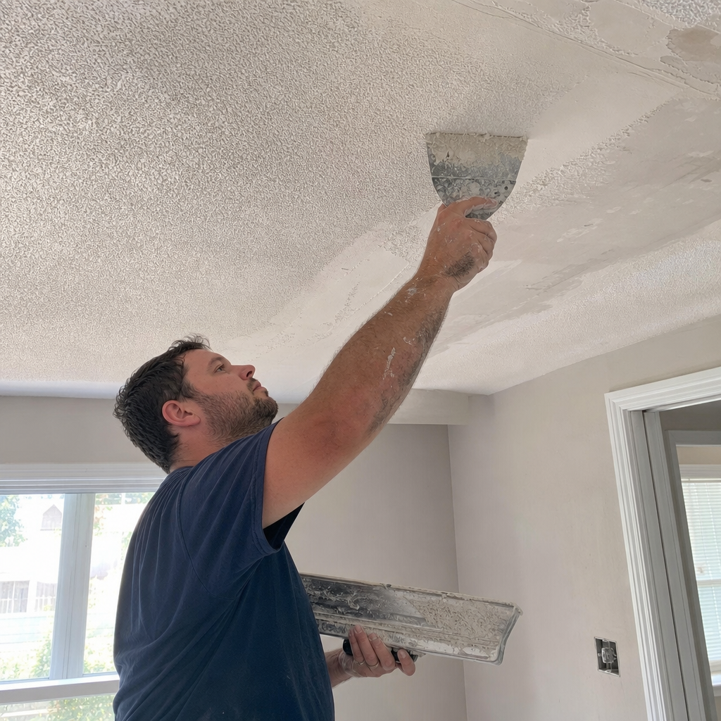 Popcorn Ceiling Repair in Jacksonville